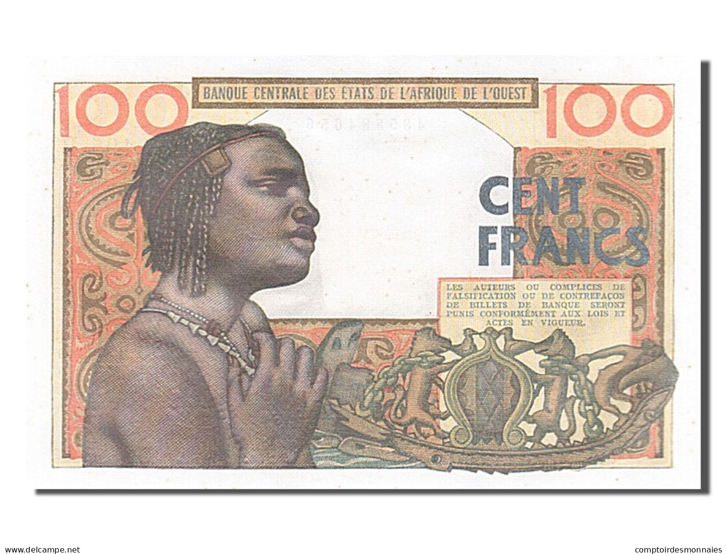 Billet, West African States, 100 Francs, 1961, 1961-03-20, NEUF - Otros – Africa