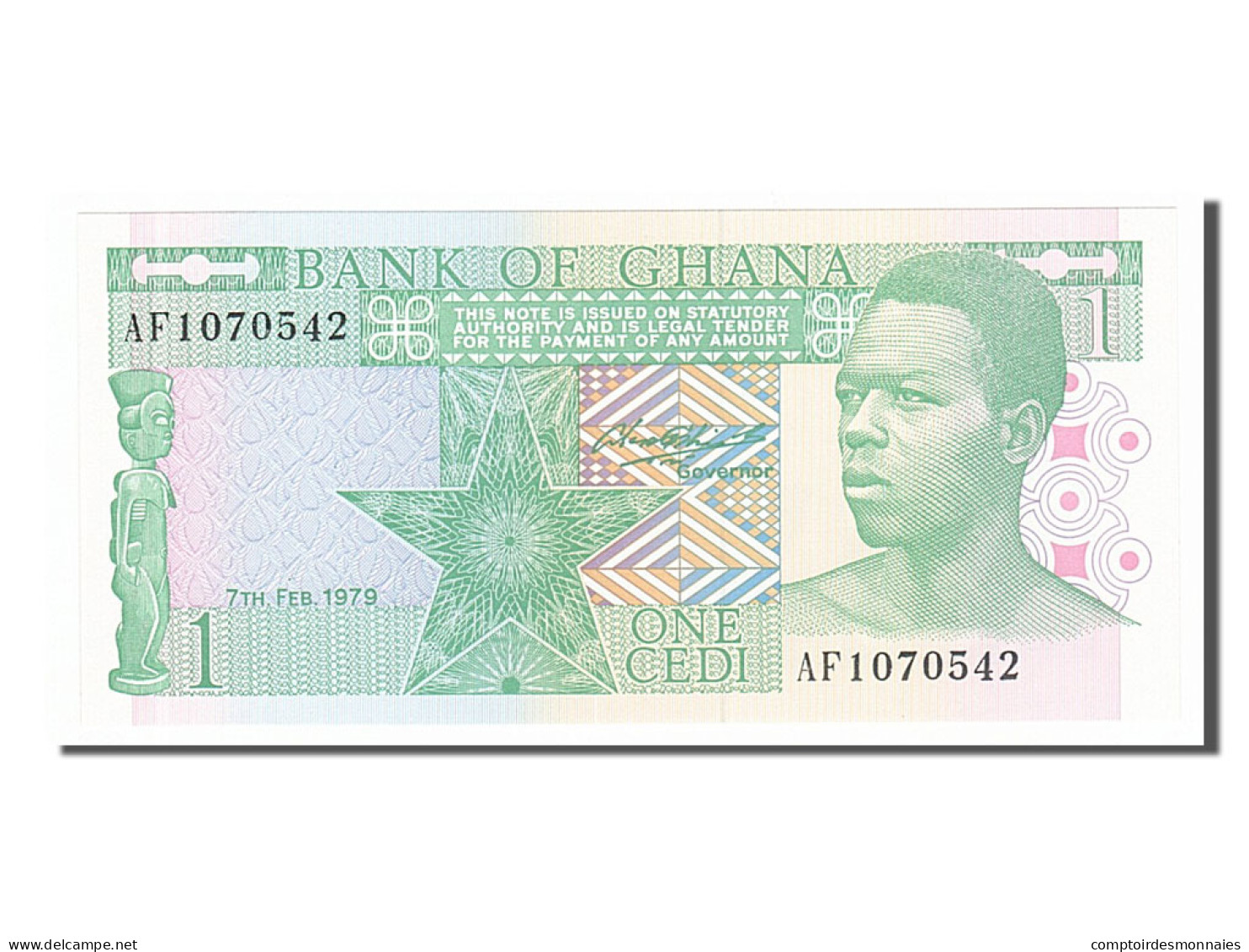 Billet, Ghana, 1 Cedi, 1979, 1979-02-07, NEUF - Ghana