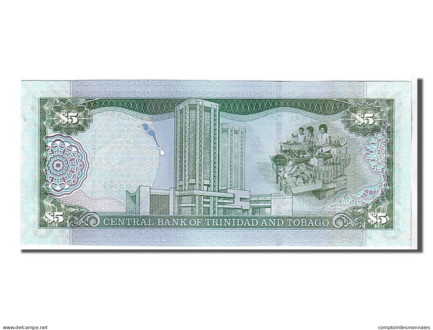Billet, Trinidad And Tobago, 5 Dollars, 2006, KM:47, NEUF - Trinité & Tobago