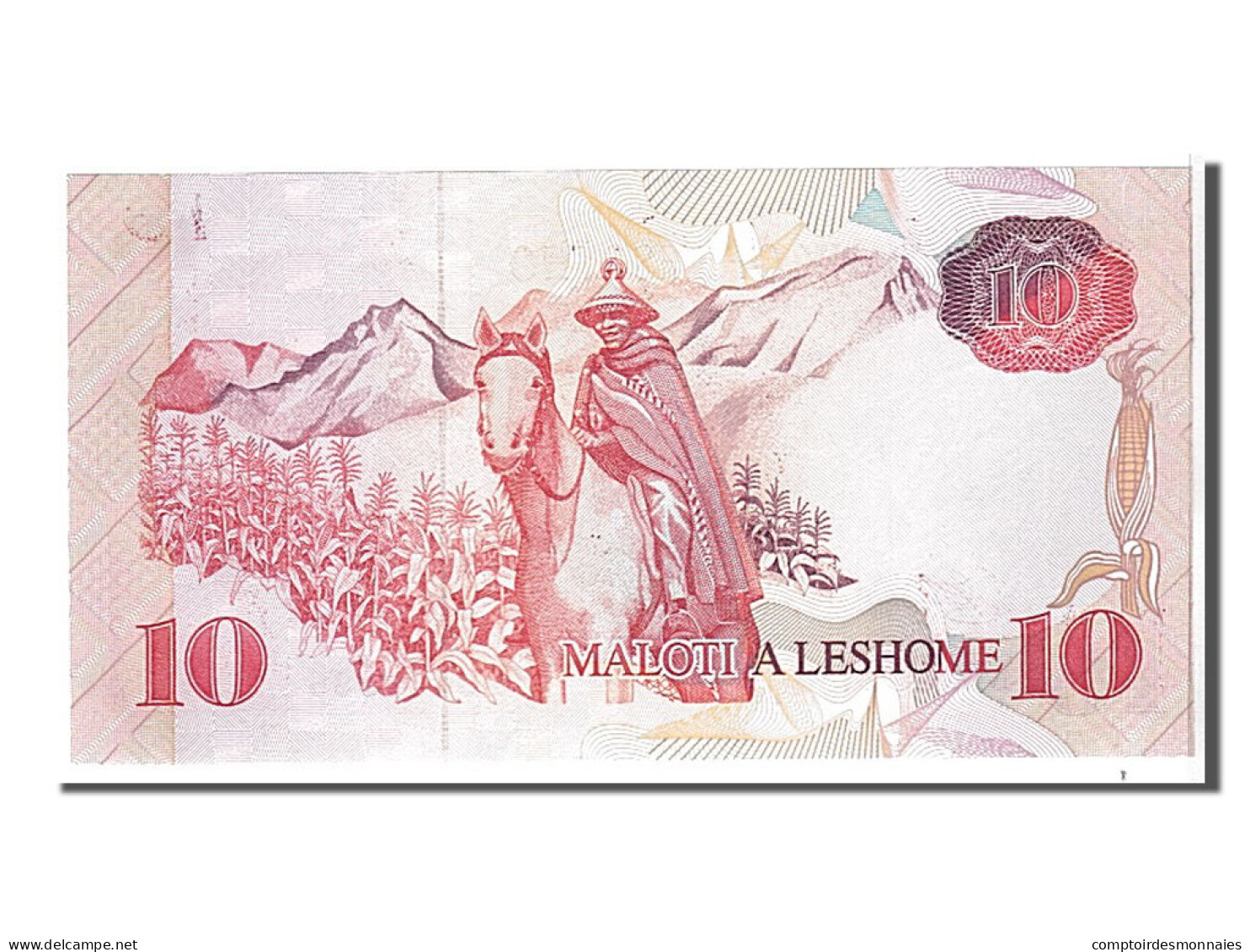 Billet, Lesotho, 10 Maloti, 1990, KM:11a, NEUF - Lesotho