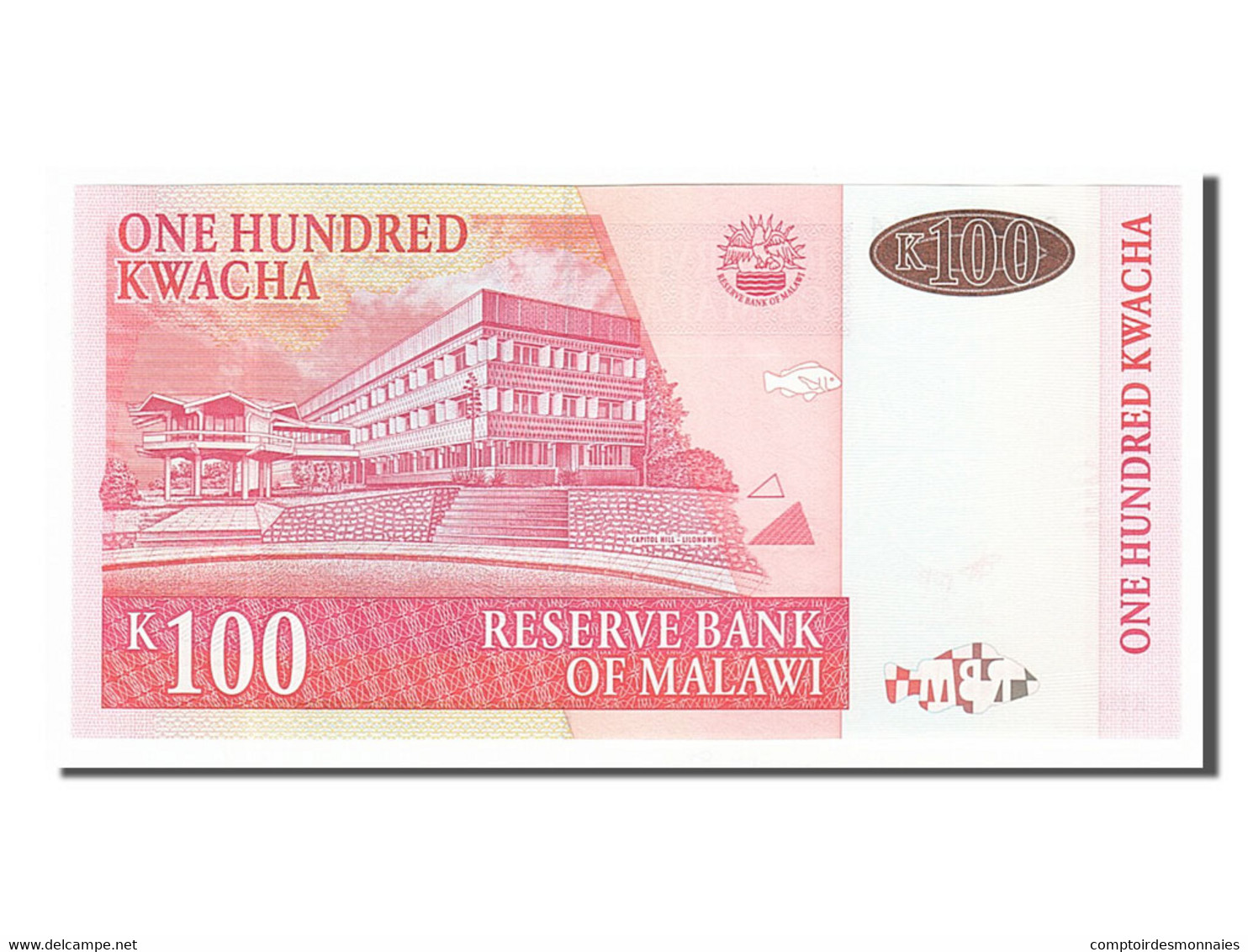 Billet, Malawi, 100 Kwacha, 2011, 2011-06-30, NEUF - Malawi