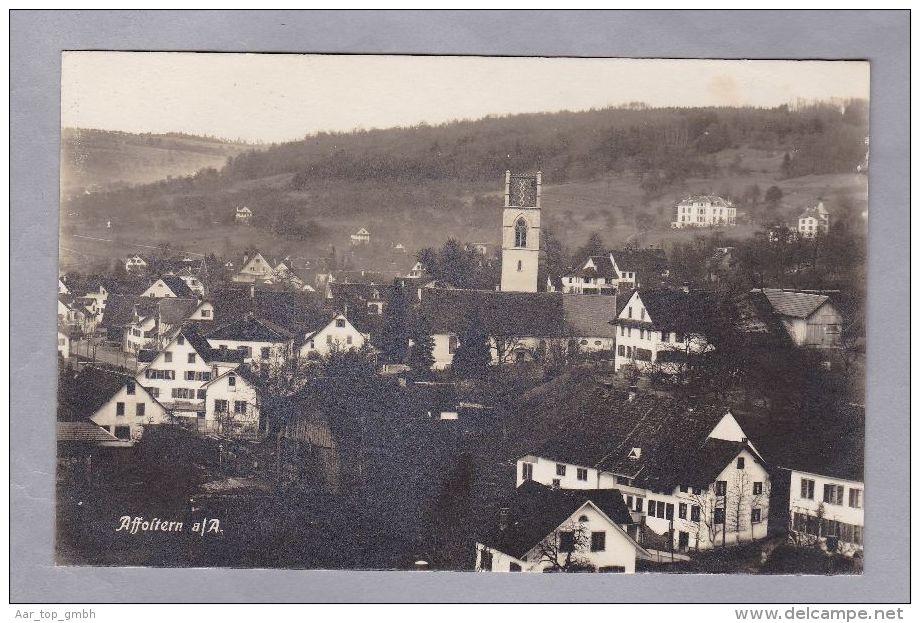 ZH Affoltern A. Albis  1926.IX.9. Affoltern S/W Teilansicht Foto Guggenheim - Affoltern