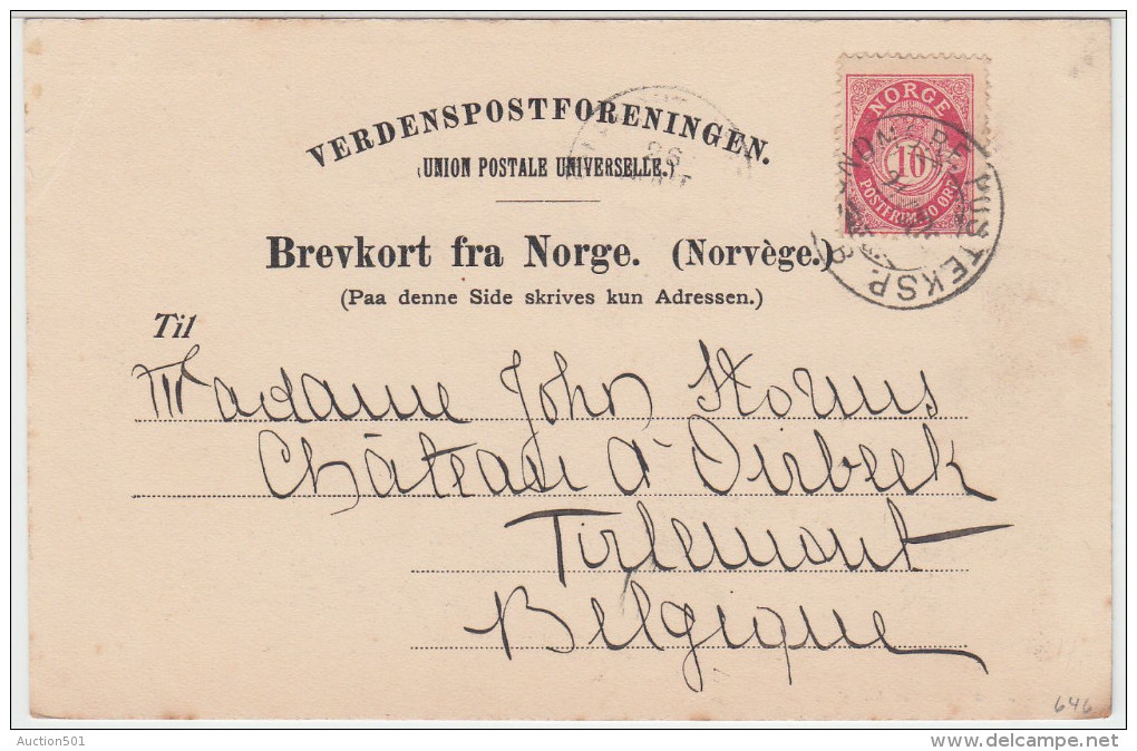 00646 GEIRANGER - Hotel Union - 1904 - Norvège