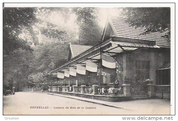 BRUXELLES LAITERIE DU BOIS DE LA CAMBRE  1910 - Cafés, Hôtels, Restaurants