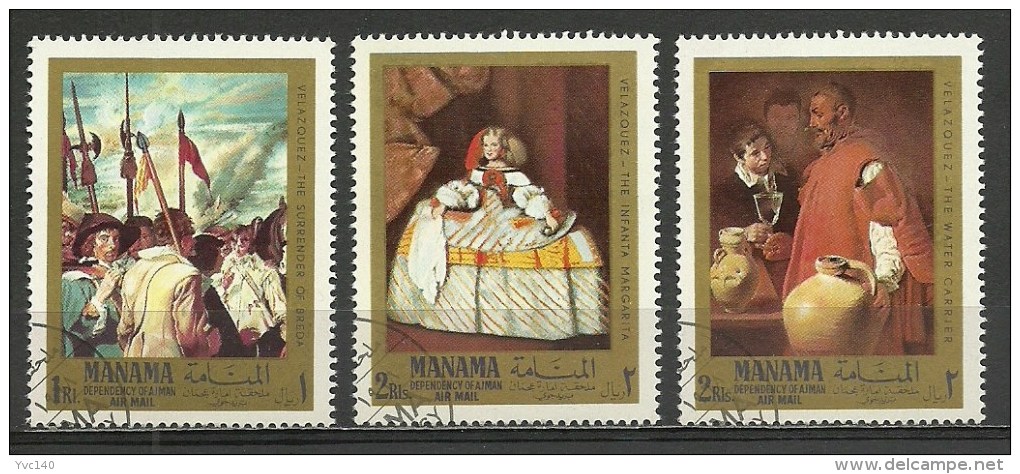 UAE (Manama) ; 1968 Paintings "Velazquez" - Manama