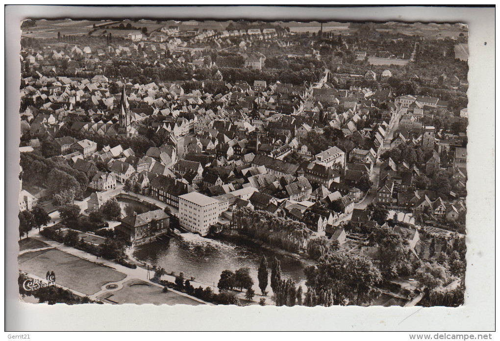 4410 WARENDORF, Luftaufnahme, 1958 - Warendorf