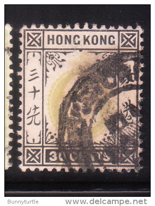 Hong Kong 1903 - 1911 King Edward VII 30c Used - Used Stamps