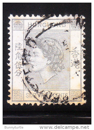 Hong Kong 1954-60 QE II 65c Used - Oblitérés