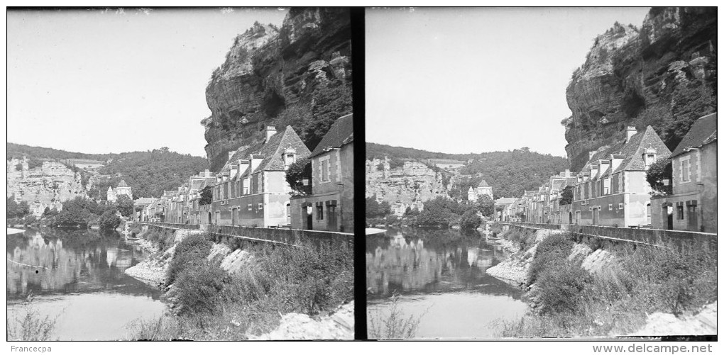 PN 0133 - DORDOGNE - LAROQUE - CAGEAC - Vue Générale - Plaques De Verre