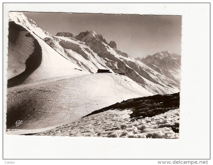 ARGENTIÈRE - Col De Balme. Frontière Franco-Suisse. Panorama Sur La Verte. Les Drus, Et Le Mont-Blanc. - Autres & Non Classés