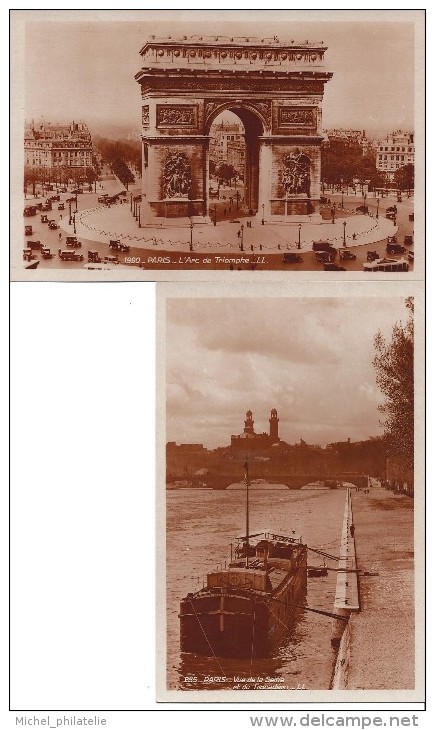 Carte Photo, De Paris, 10 Vues Bromure - Multi-vues, Vues Panoramiques