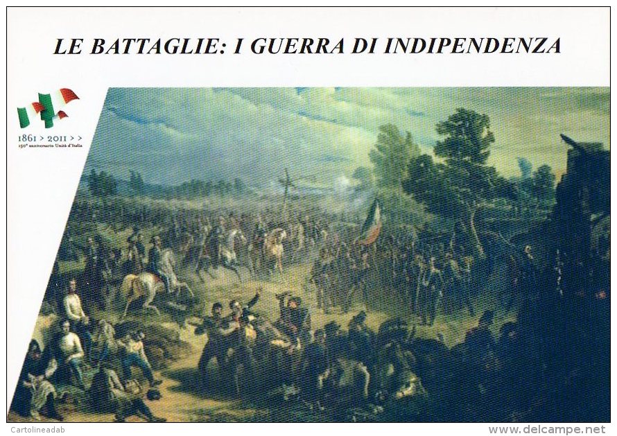 [DC1403] CARTOLINEA - SERIE LE BATTAGLIE: I° GUERRA DI INDIPENDENZA - BATTAGLIA DI GOITO (3) - Storia