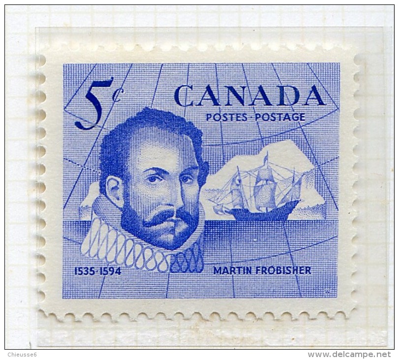 Canada  *    N° 335 -  Sir Martin Frobisher  . - Unused Stamps