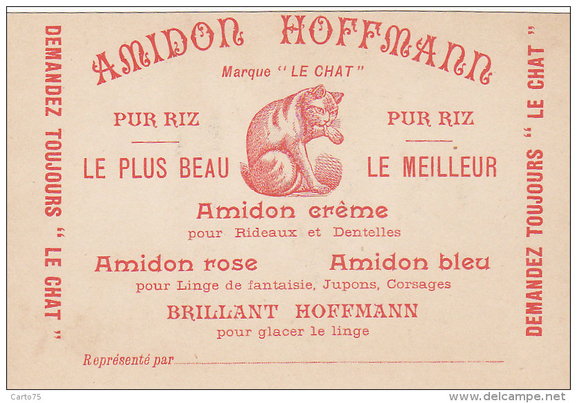 Chromos - Militaria -  Officier Cheveux / Humour / Amidon Hoffmann - Autres & Non Classés