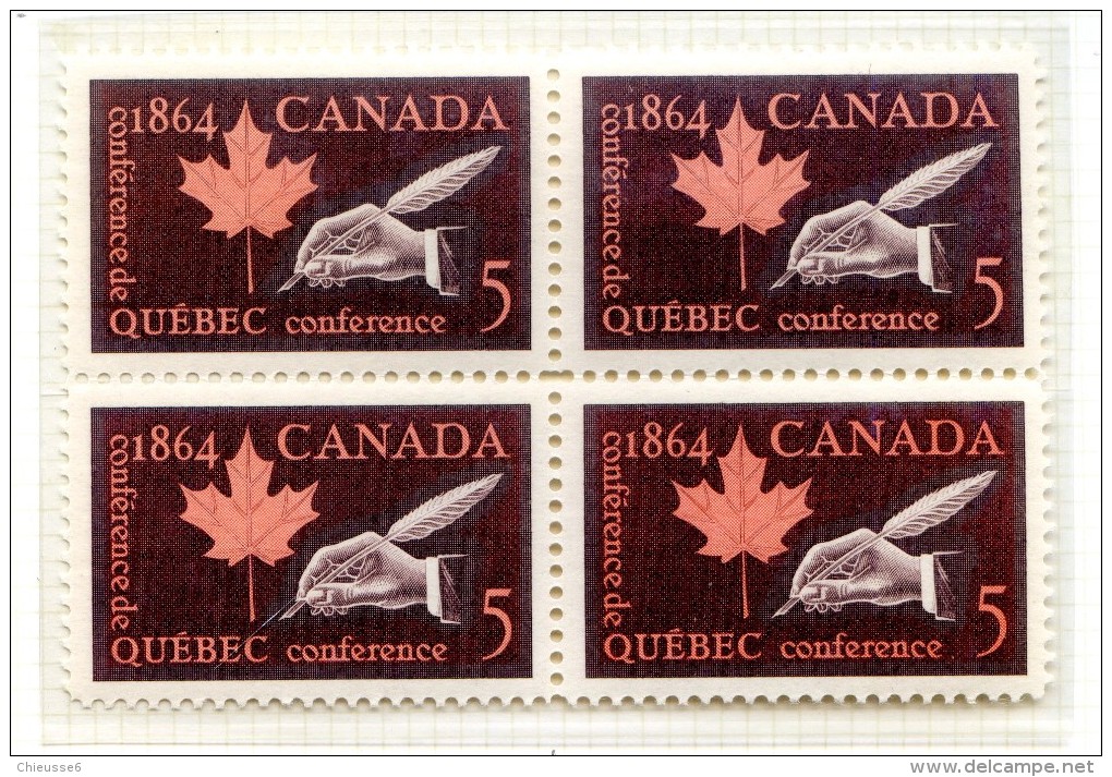 Canada  **    N° 357 - Conférence De Québec - Unused Stamps