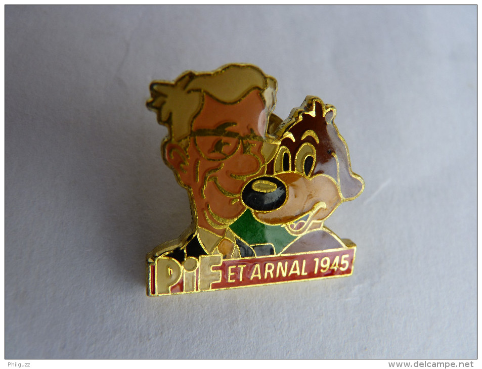 PIN'S PIF ET ARNAL 1969 VMS 1991 Pif N°1172 - Pins