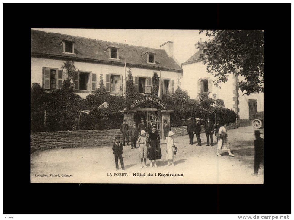 29 - LA FORÊT-FOUESNANT - Hôtel De L'Espérance - La Forêt-Fouesnant