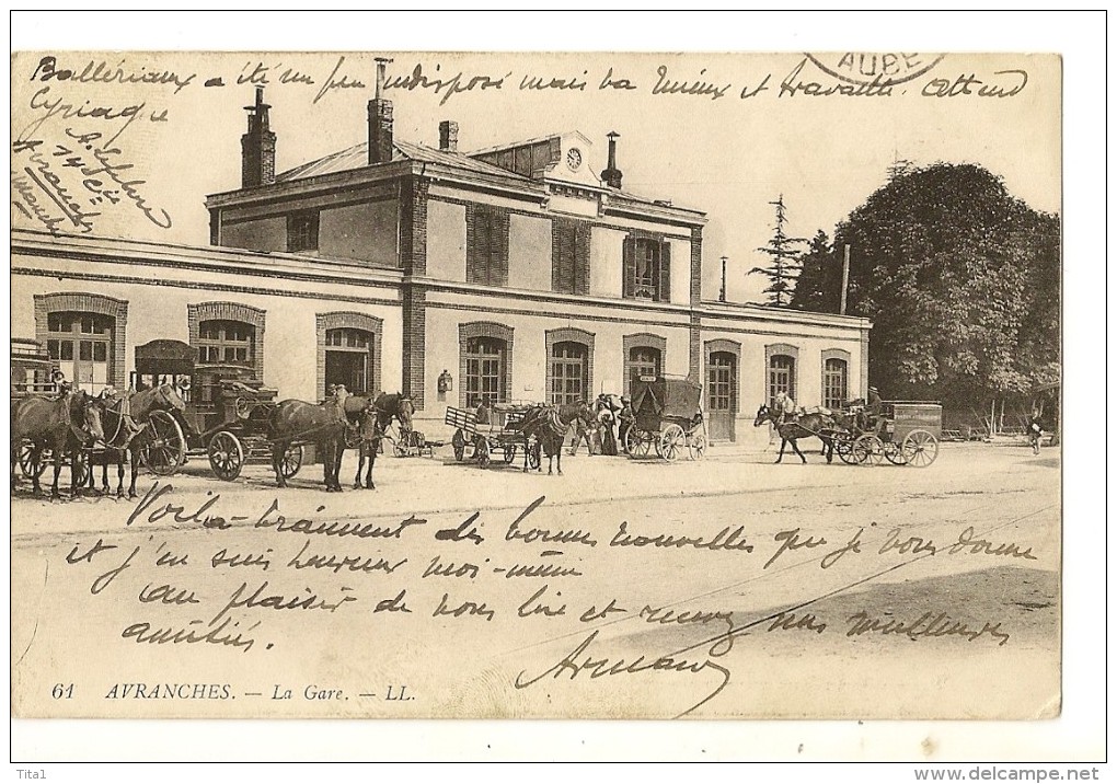 S486 - Avranches - La Gare (N°61) - Avranches