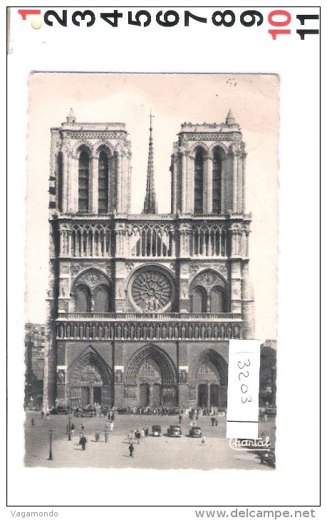 A 3203 PARIGI CATTEDRALE NOTRE DAME - Monuments