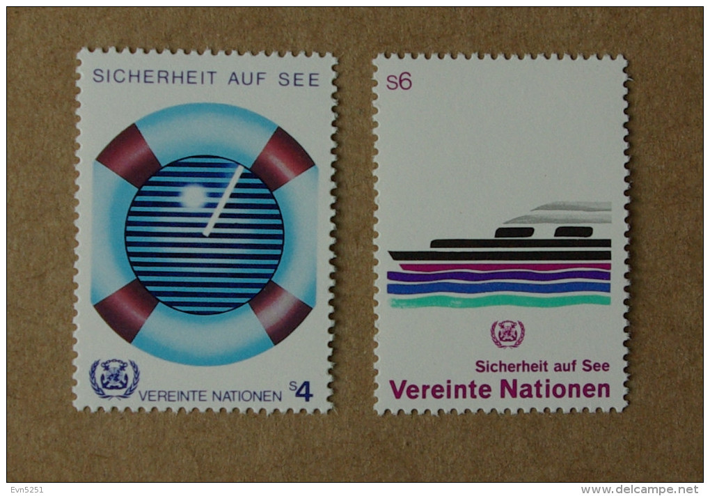 V1 Nations Unies (Vienne)   :  Sécurité En Mer Par L'Organisation Maritime Internationale - Ungebraucht