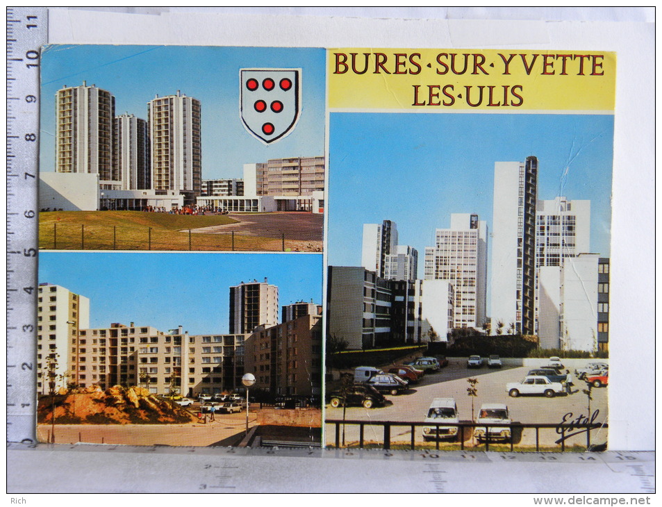 CPM  (91) Essonne LES ULIS DE BURES SUR YVETTE - La Daunière Et Groupe Scolaire "Les Evelines" "Le Bosquet" - Les Ulis