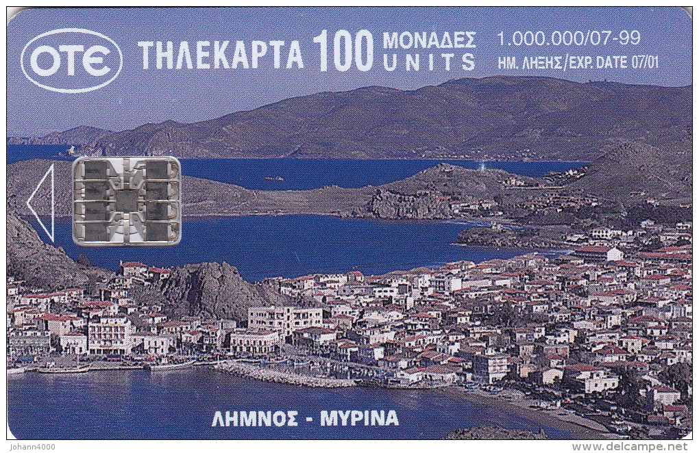 Telefonkarte Griechenland Chip OTE 1999   3167 - Griechenland