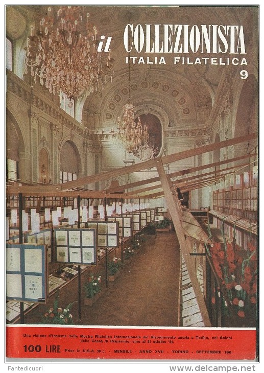 Rivista Il Collezionista, Bolaffi Editore N. 9 Anno 1961 - Italian (from 1941)