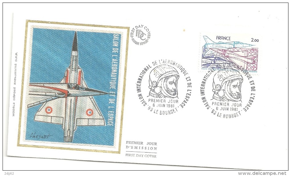 Aéronautique, Espace, Salon, Le Bourget, 1981 - Enveloppe Complète (N399) - Africa