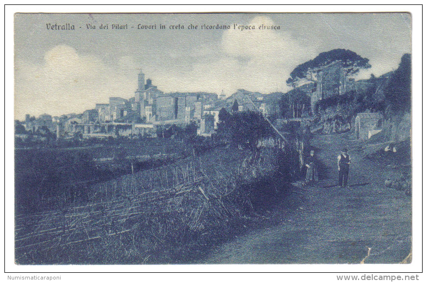 Vetralla Via Dei Pilari  Viaggiata 1930 Cartolina No In Ottimo Stato C.1592 - Viterbo