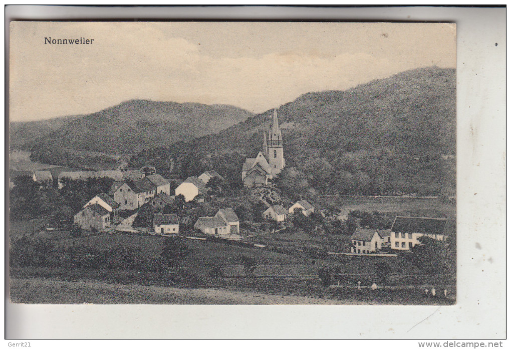 6696 NONNWEILER, Panorama, 1923 - Nonnweiler