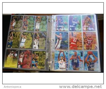 USA Collezione Di 153 Figurine Originali Americane Sui Campionati Di Basket NBA Degli Anni 1994-95-96 - Autres & Non Classés