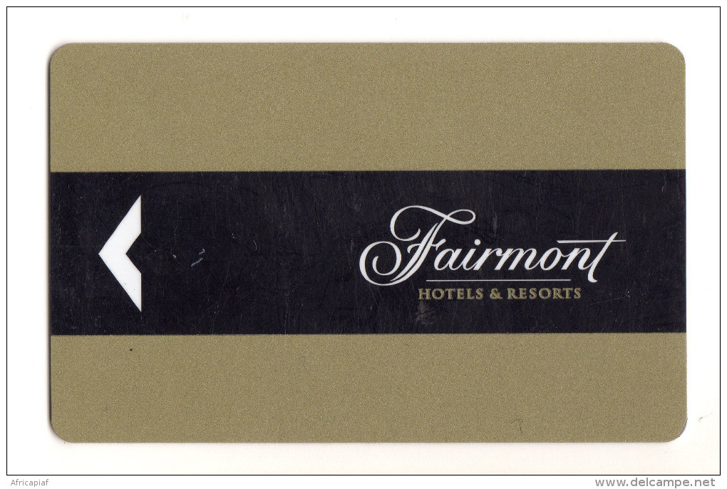 CLEF D´HOTEL FAIRMONT HOTELS & RESORTS - Hotelsleutels