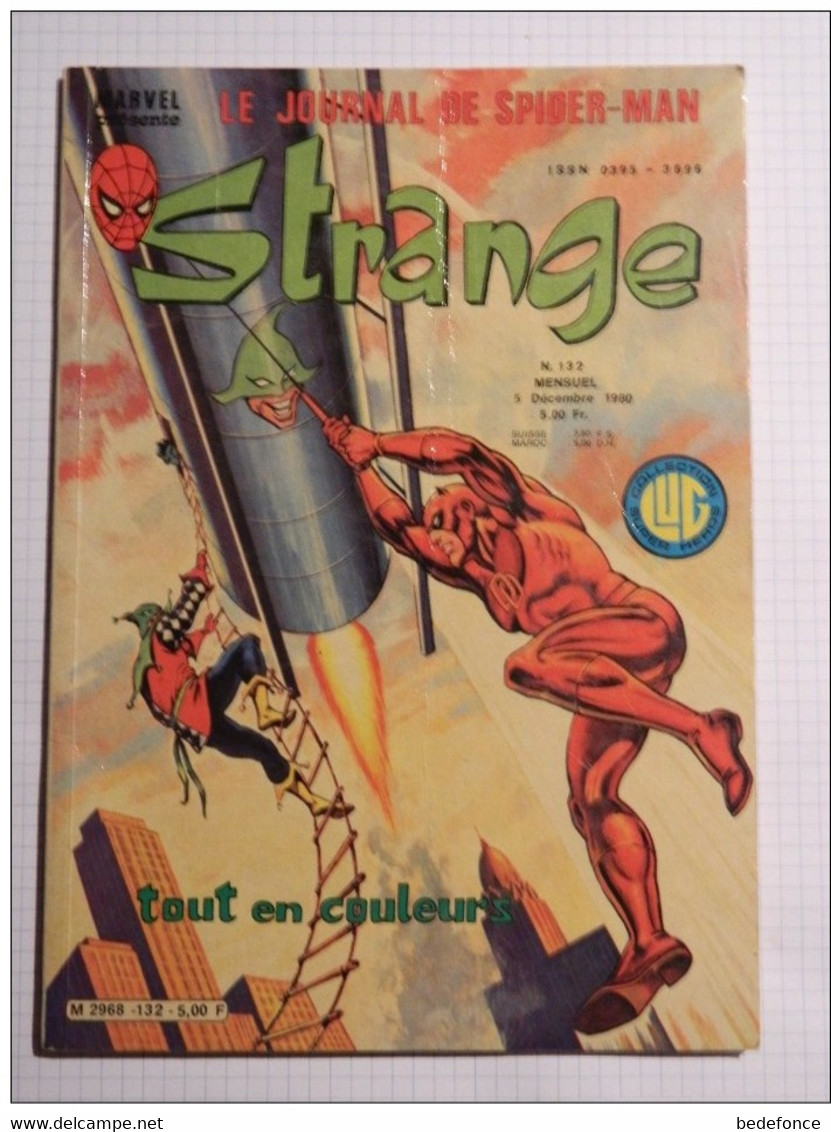 Strange N° 132 - Le Journal De Spider-man - 1980 - Strange