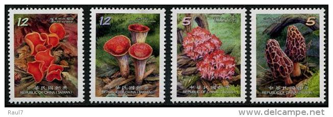 TAIWAN 2013 - Flore, Champignons - 4val Neuf // Mnh - Nuovi