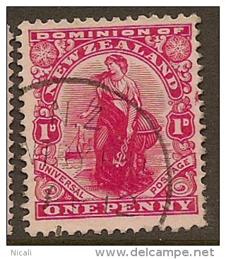 NZ Postmarks 1912 SENTRY HILL A Type #BG62 - Variétés Et Curiosités