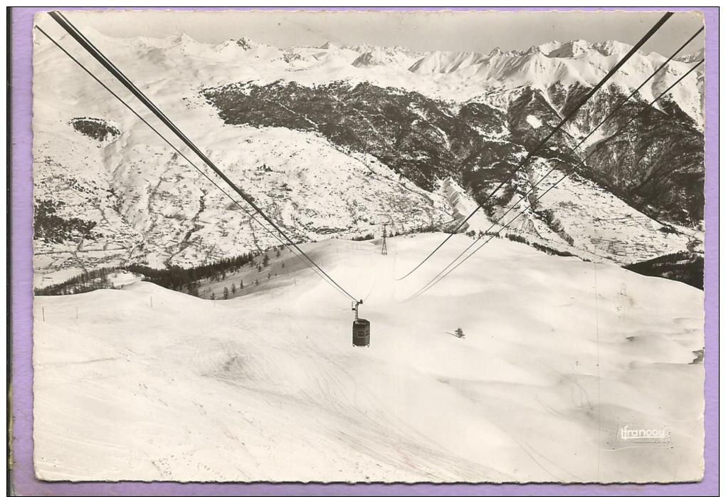 Dépt 05 - Téléphérique De SERRE-CHEVALIER - Alt 1483 M - Panorama Vu De La Station Supérieure - Photo Véritable - - Serre Chevalier