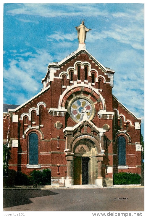 CPSM Lomme-Eglise Du Sacré Coeur     L1631 - Lomme