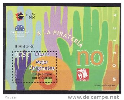 Espagne 2002 - Bloc  Neuf** - Blocks & Sheetlets & Panes