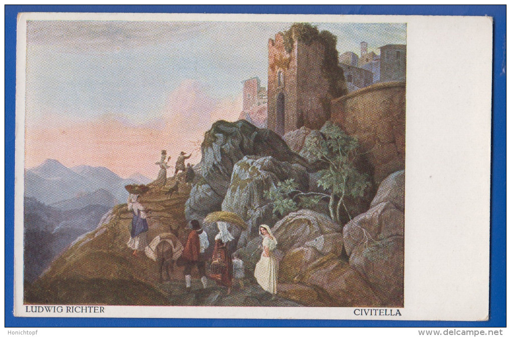 Malerei; Richter Ludwig; Civitella; Dresden - Richter, Ludwig