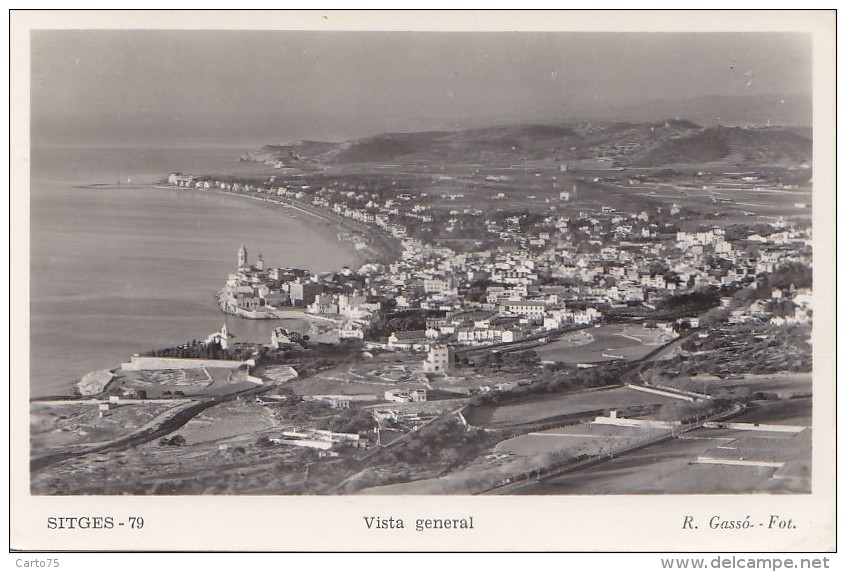 Espagne - Sitges - Vista General - Foto Gasso - Barcelona