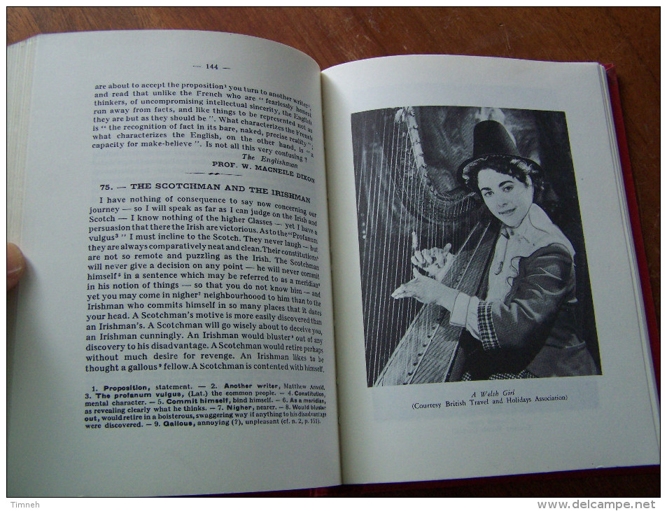 CIVILISATION BRITANNIQUE TEXTES CHOISIS G. ROGER R. LALOU Classes De Seconde Premières Et Supérieures 1961 DIDIER - Andere & Zonder Classificatie