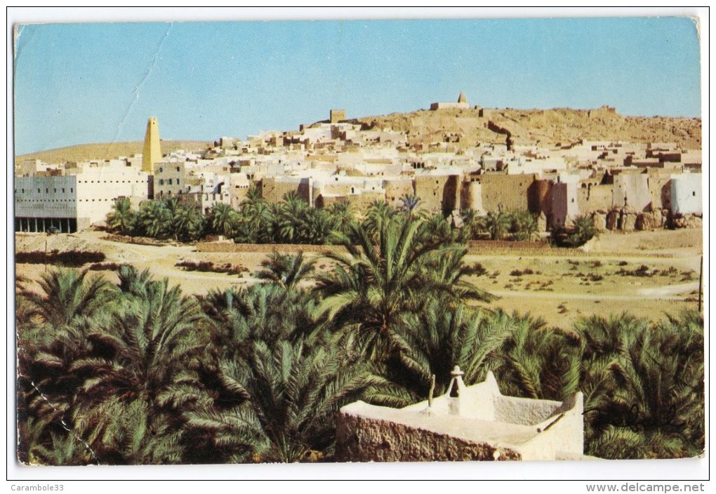 ALGERIE  Timbre GHARDAÏA POSTE AERIENNE  Cachet GHARDAÏA 1967 Carte Entière     8309 - Algérie (1962-...)