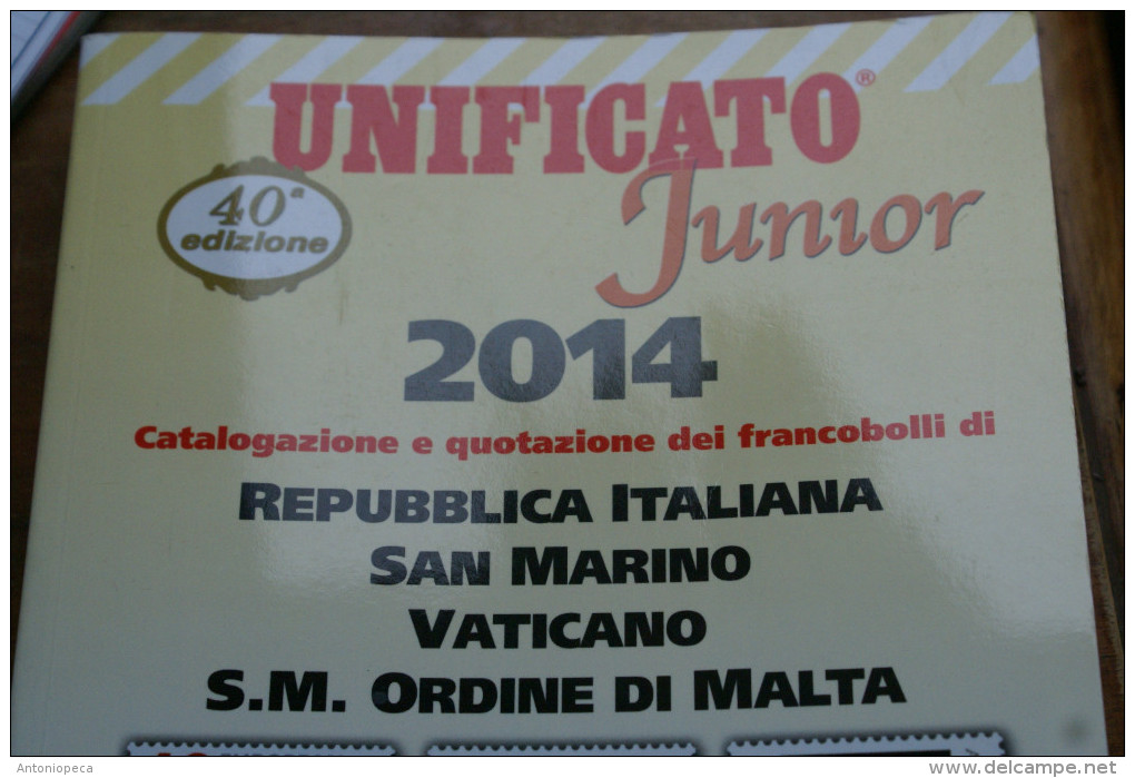 ITALIA CATALOGO 2014 UNIFICATO JUNIOR - Italy