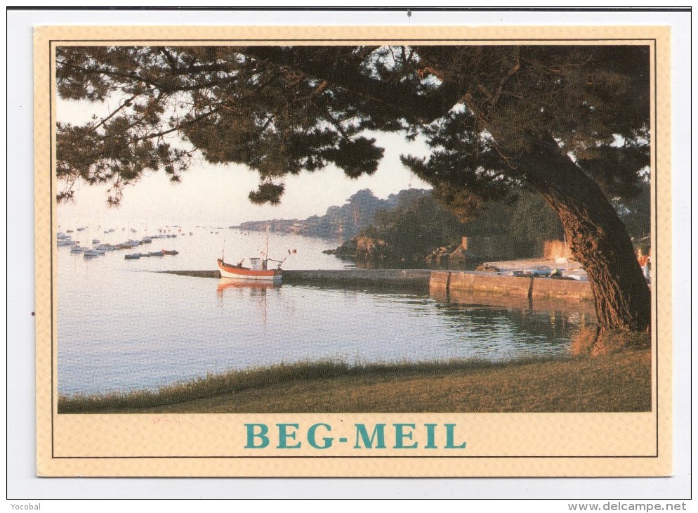 CP, 29, BEG MEIL,  Le Port, écrite - Beg Meil