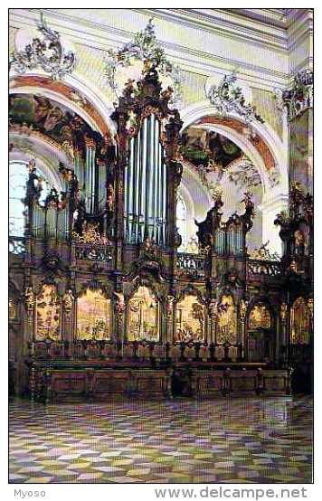 Benediktinerabtel OTTOBEUREN Chorgestuhl Mit Orgel, Orgue - Ottobrunn