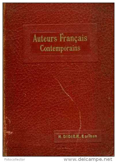 Scolaire : Auteurs Français Contemporains Par Potel - 18+ Years Old