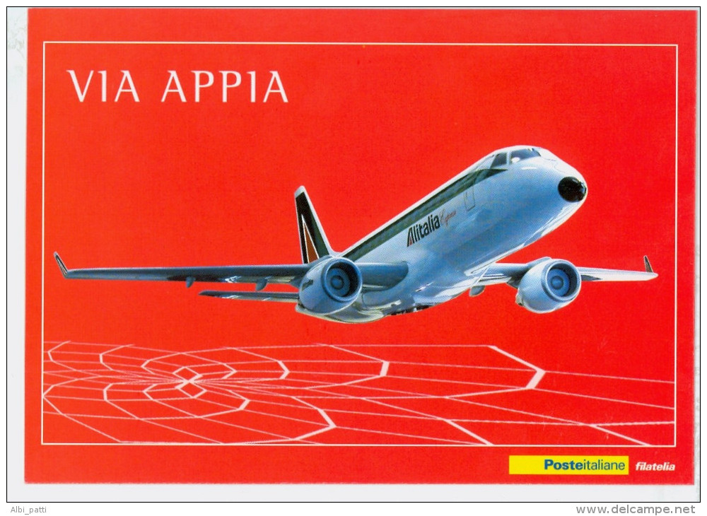 2004- ITALIA - CARTOLINA FILATELICA - ALITALIA EXPRESS - Stamped Stationery