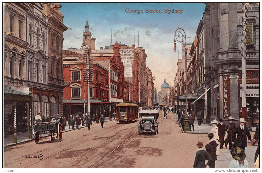 ¤¤  -  SYDNEY  -  Georges Street  -  Tramway  -  ¤¤ - Sydney