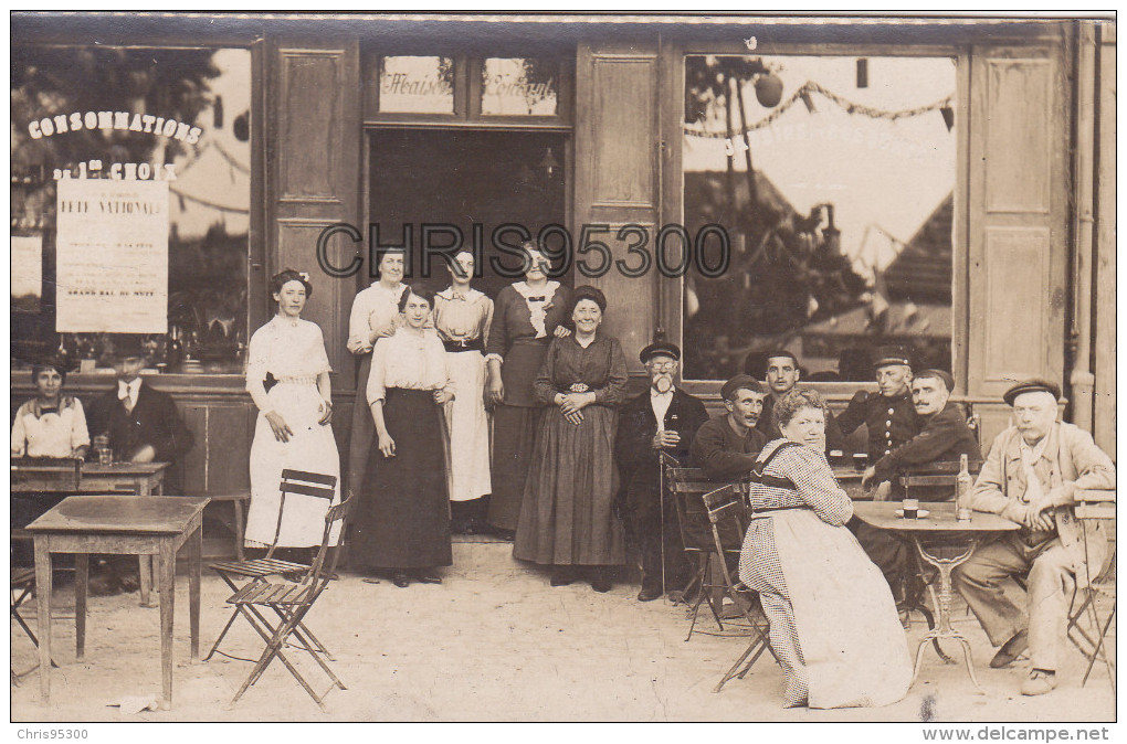 3 EME CARTE PHOTO - ROMAINVILLE 93 SEINE SAINT DENIS - MAISON CONTANT - BIERE DE L´ESPERANCE - CAFE - DEVANTURE - Romainville