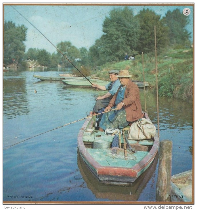 Almanach Des PTT/Avec Cahier Central / Détente / Plein Air / Seine/ 1959     CAL173 - Groot Formaat: 1941-60